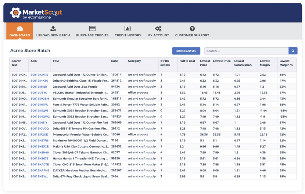 MarketScout Screenshot 1