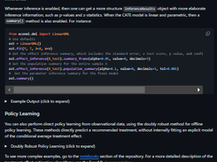 EconML Screenshot 1