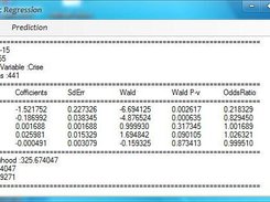 Logit output