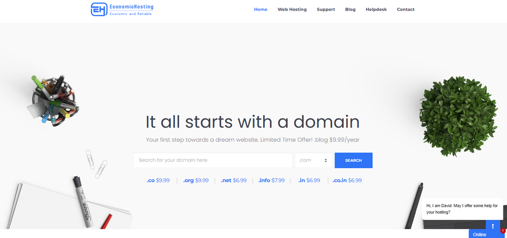 EconomicHosting Screenshot 1