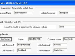 EService VB Mini Client.