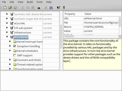 eCos Configuration Tool