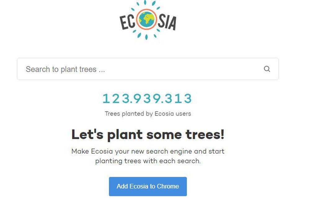 Ecosia Screenshot 1