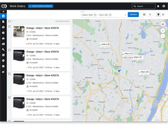 Desktop work order map