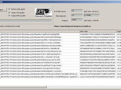 eCryptfs Parser v1.1.0 running in Windows XP Pro