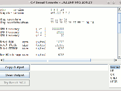 Java Serial Console - TCP Mode (eCxx TR-5 Release)