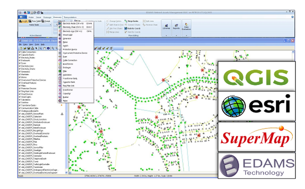 EDAMS GIS Systems Screenshot 1