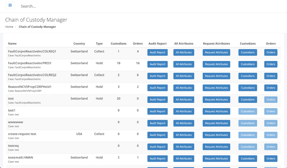 eDCaseMAN Screenshot 1