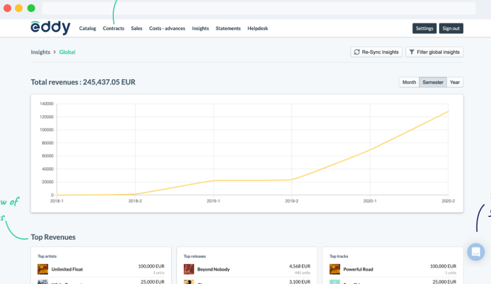eddy.app Screenshot 1