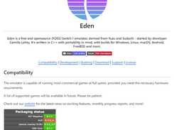 Eden Emulator Screenshot 1