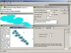 Experiment with cellular cities