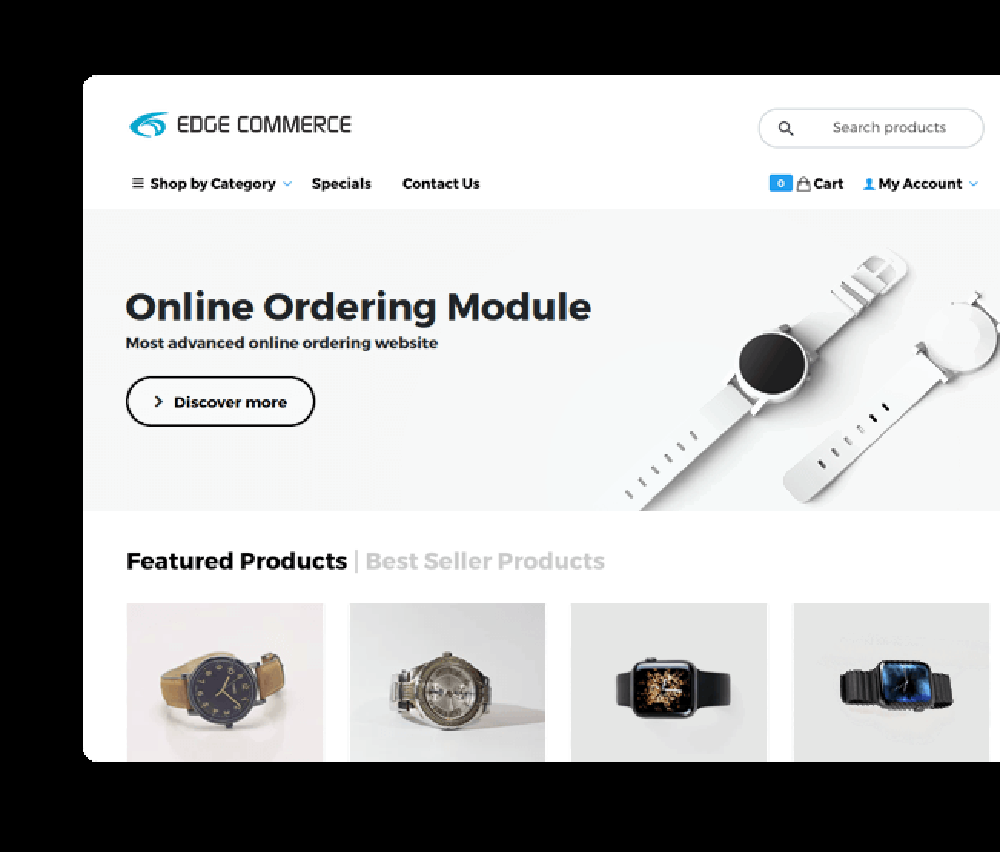 Edge Commerce Screenshot 1