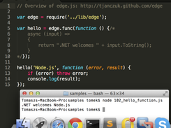 Edge.js Screenshot 2