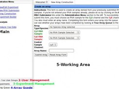 Administration user-interface