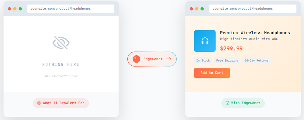 EdgeComet Screenshot 1