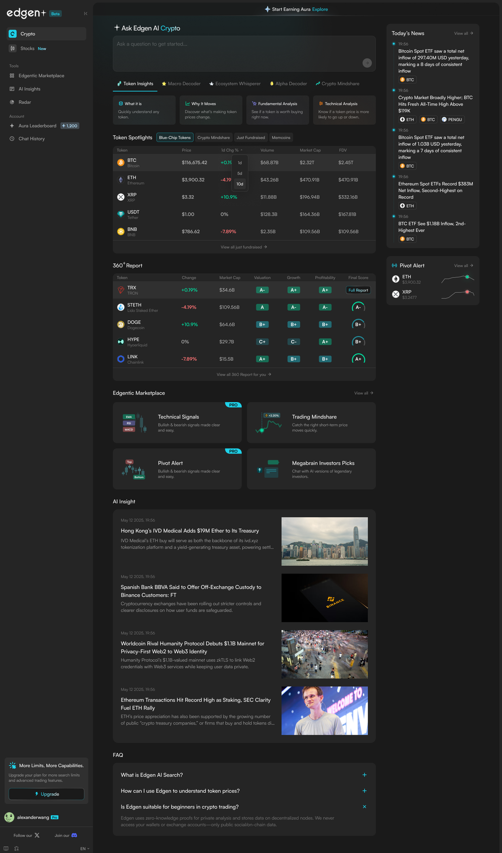 Edgen MainPage