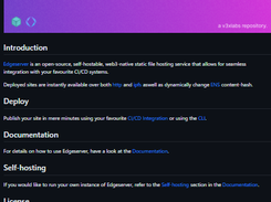 Edgeserver Screenshot 1