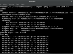 ML-DSA Certificate Post Quantum Cryptography