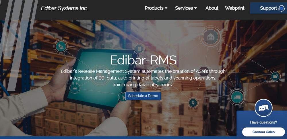 Edibar-RMS Screenshot 1