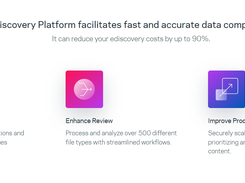 Arctera Insight eDiscovery Screenshot 1