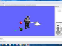 Editor window showing basic features.