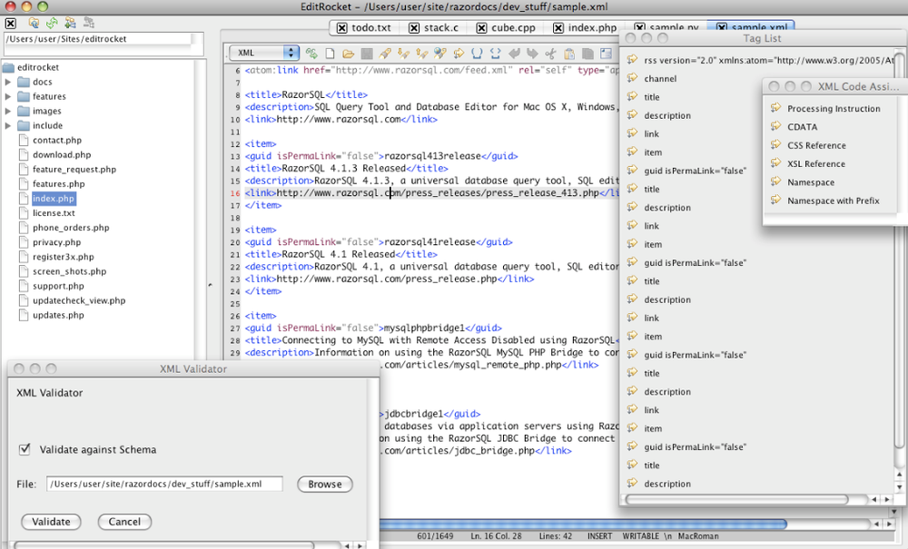 EditRocket Screenshot 1
