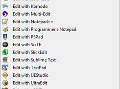 EditWith shell extensions.