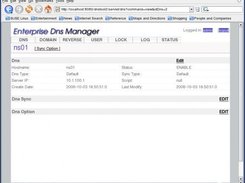 Dns properties View