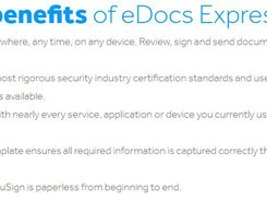 eDocs Express Screenshot 1