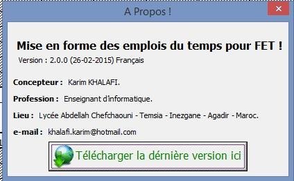 TÉLÉCHARGER EDT FOR FET V3.3.5 MOROCCO GRATUITEMENT FET MOROCCO TÉLÉCHARGER EDT FOR GRATUITEMENT V3.3.5