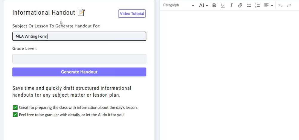 Education Copilot Screenshot 1