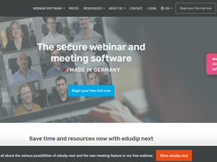 edudip next - the secure and easy webinar software