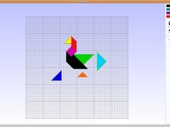 Solver: rearrange pieces on the shadow to rebuild the figure