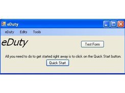 Main Menu Used For Testing