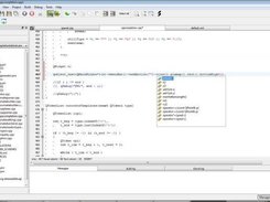 Edyuk 1.0.0-rc2 under Vista : Code completion at work (bis)