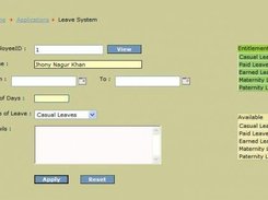 Employee Leave Application
