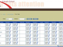 Time Table