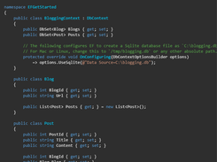 EF Core Screenshot 1
