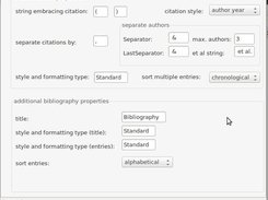 Customize in text citation properties of your Libre Office format if necessary 