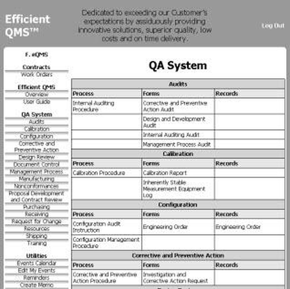 Efficient QMS Screenshot 1