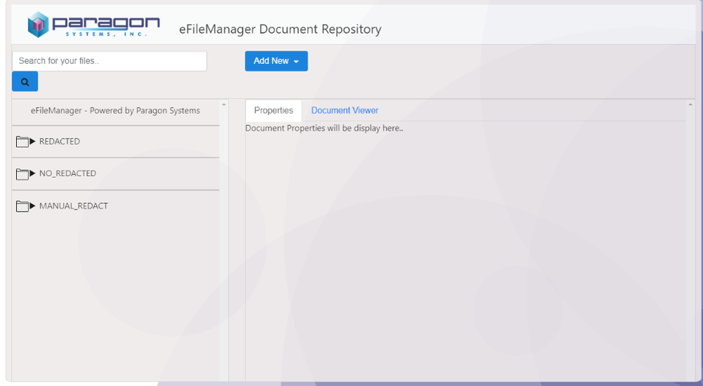eFileManager Screenshot 1