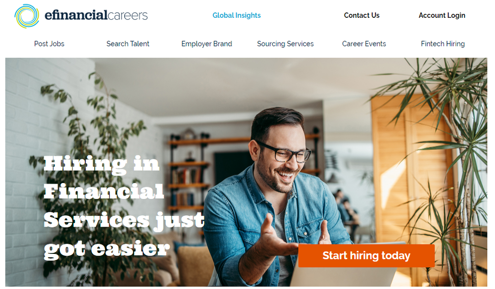 eFinancialCareers Screenshot 1