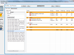 eFit Calorie Counter Screenshot 1