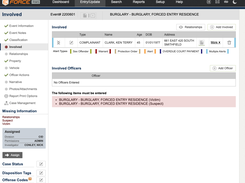 Incident Reporting with EFORCE RMS