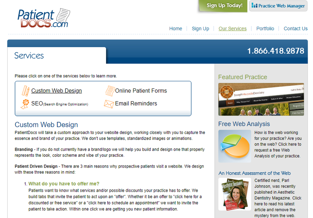 PatientDocs.com Screenshot 1