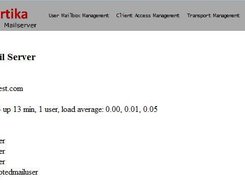 EFortika Mailserver Screenshot 1