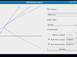 EfficientFrontier Screenshot 1