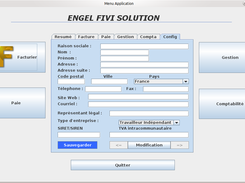Config Project Menu