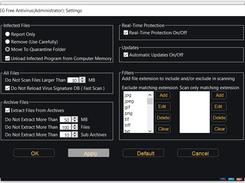 Settings Window