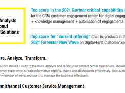 eGain Analytics Screenshot 1